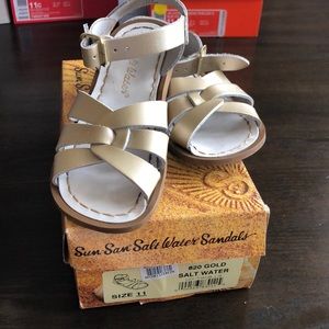 Salt water sandals
